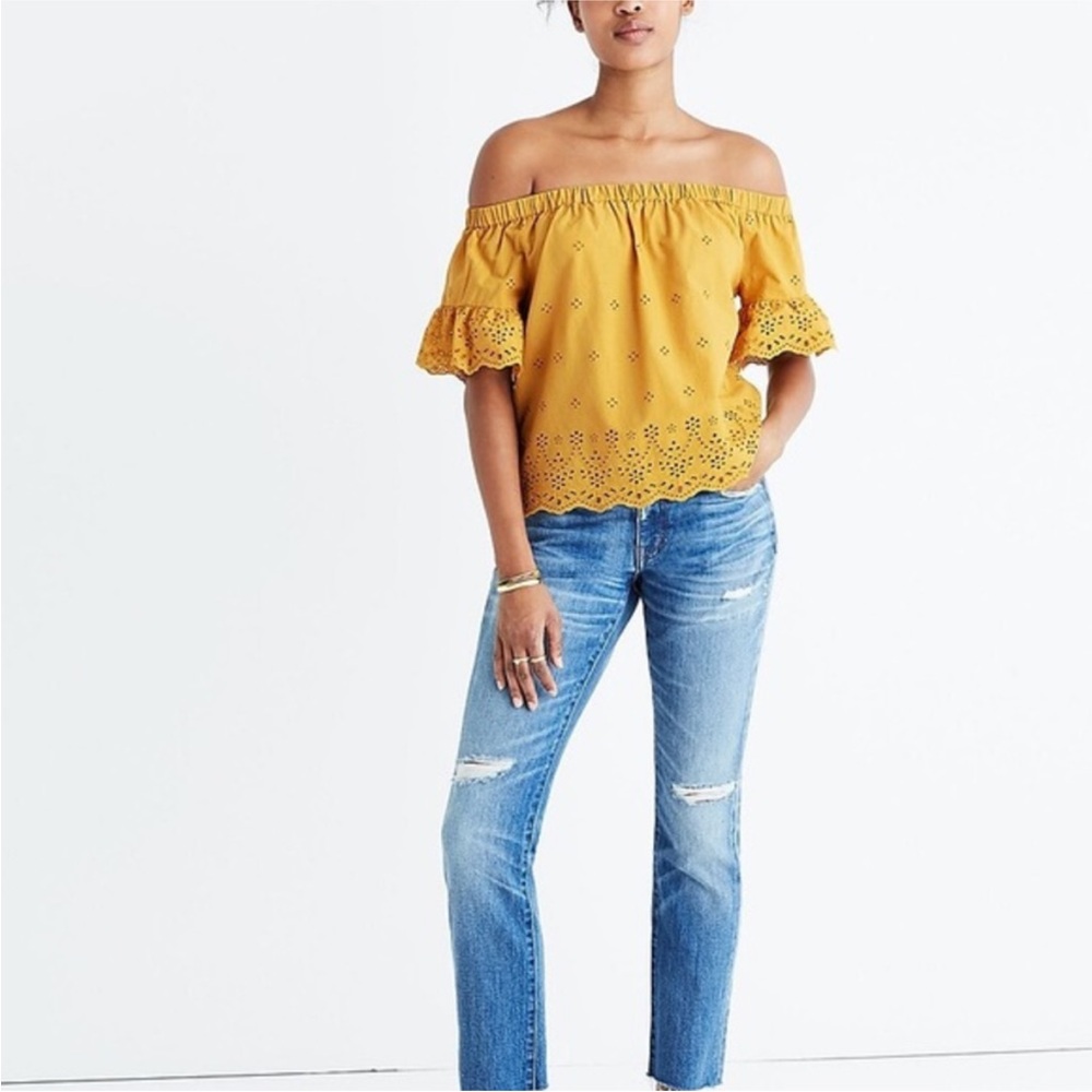 Madewell Off-the-Shoulder Top